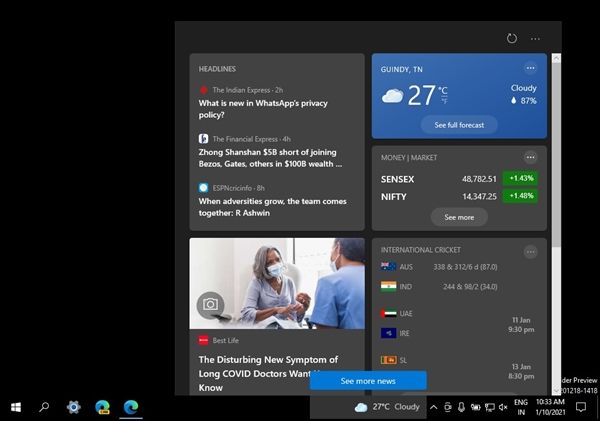 Windows10任务栏新功能上手体验