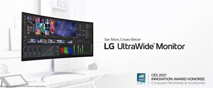 LG发布40英寸带鱼屏显示器：5K*2K分辨率