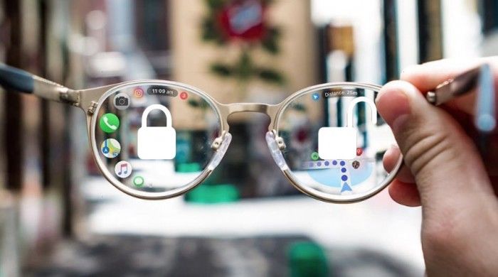 新专利显示苹果眼镜可能会自动解锁你的iPhone