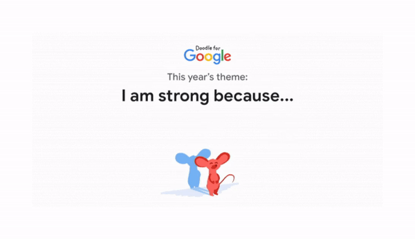 谷歌面向学生推出“我很强大”主题doodle竞赛