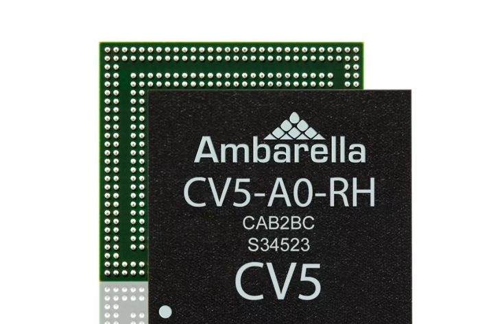 Ambarella发布CV5图像处理芯片：支持4K+240fps