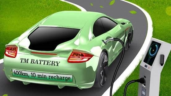 廉价EV原型电池可充电10分钟补足200英里续航