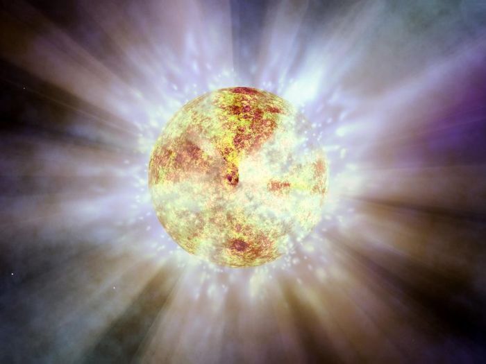 天文学家研究来自孤立恒星的微弱超新星爆炸