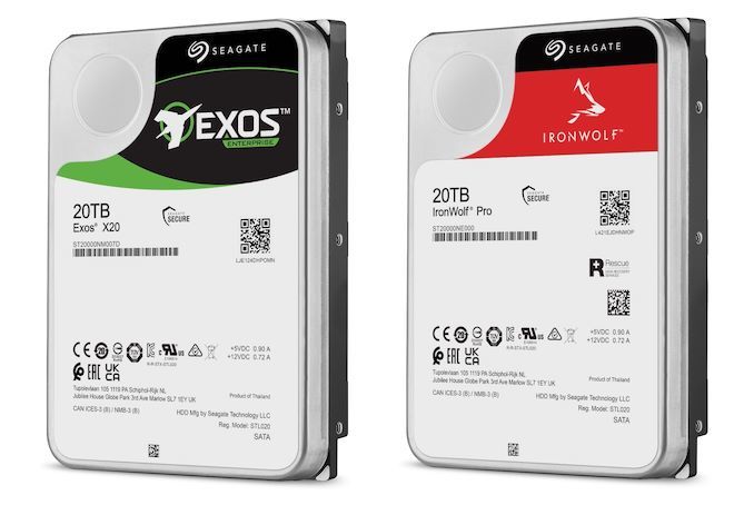 希捷发布ExosX20和IronWolfPro硬盘加入20TB容量大战