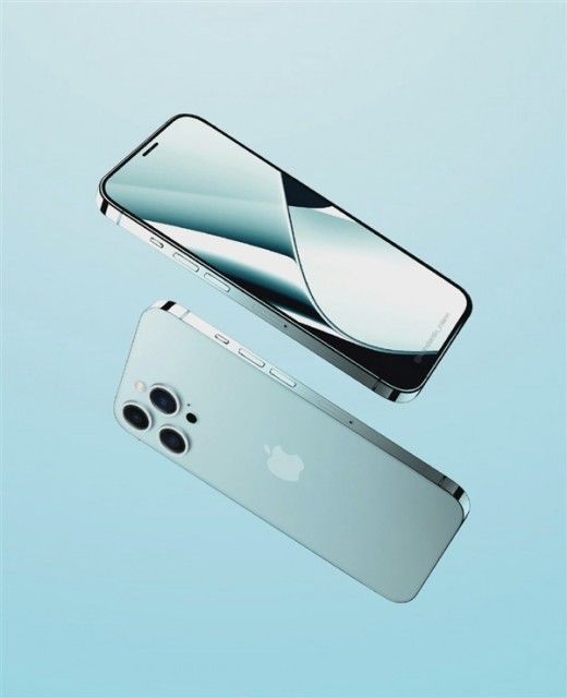 iPhone14Pro外观渲染图曝光：首次采用打孔屏