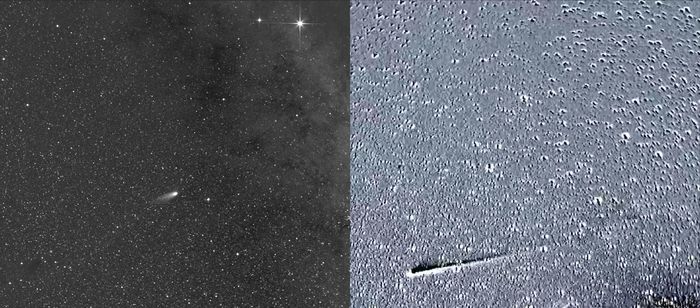 令人惊叹：NASA公布新捕捉到的Leonard彗星画面