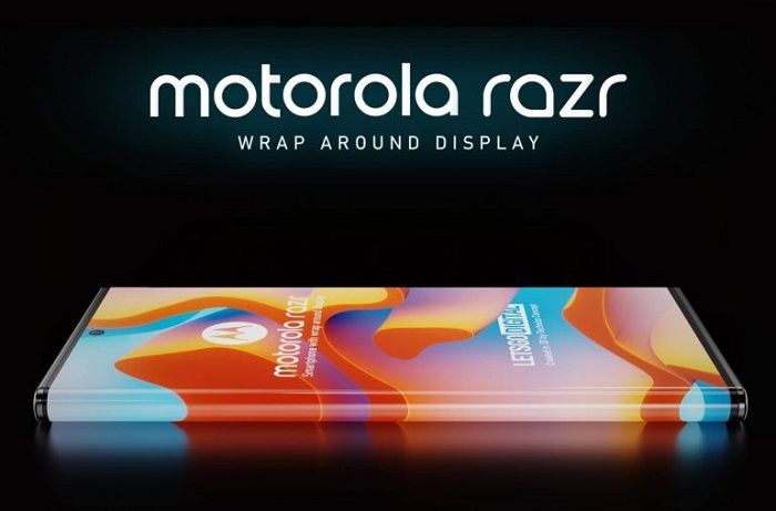 MotoRazr概念智能机新专利曝光：四面环绕屏支持手写笔