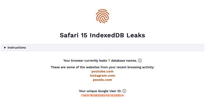 Safari浏览器曝出API漏洞可泄露浏览数据和用户身份