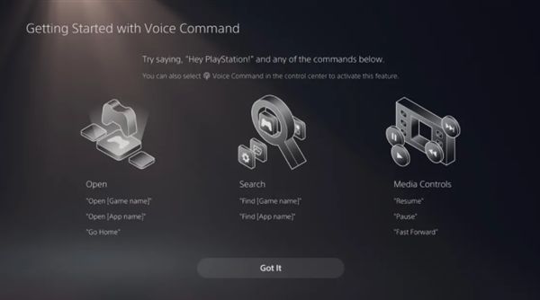 PS5也能声控！加入“HeyPlaystation”语音助手