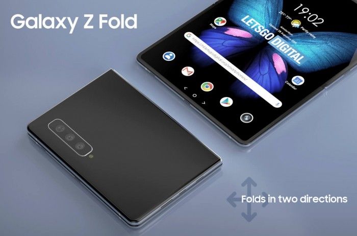 三星为一款高度通用的双折叠GalaxyZFold手机申请了专利