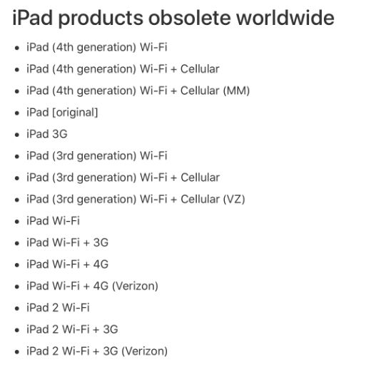 苹果宣布iPad4将加入停产名单！首款闪电接口iPad正式退场