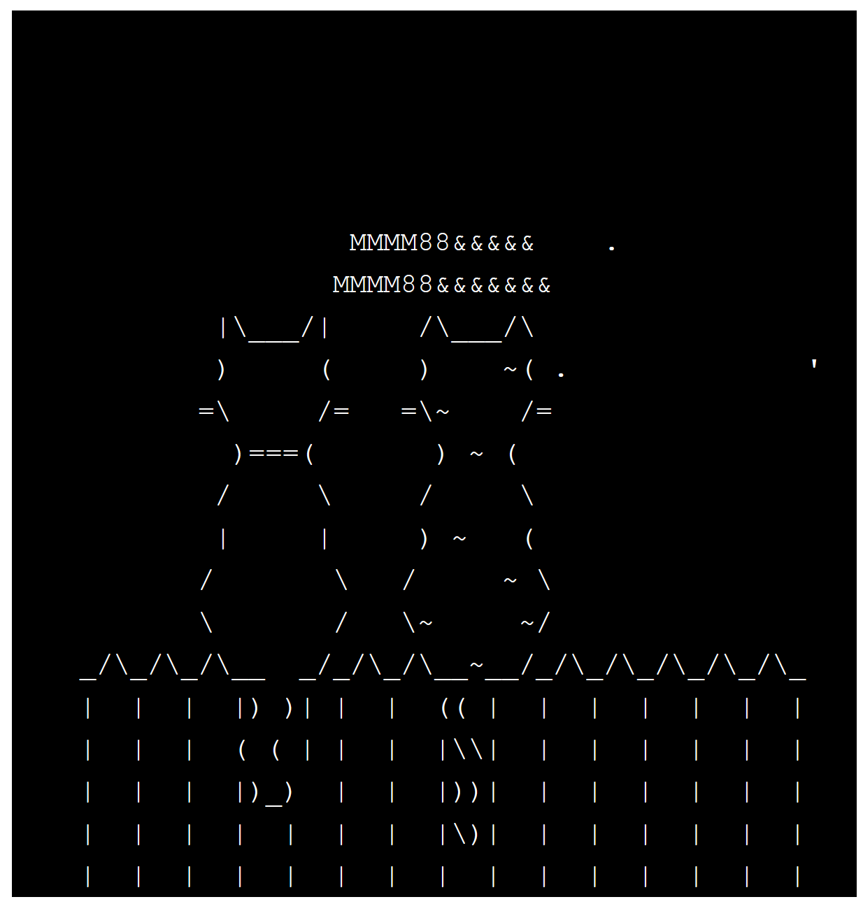 Windows8系统曾有一只“ASCII猫”帮助识别黑屏错误