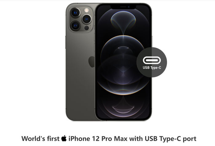 iPhoneX之后，苹果iPhone12ProMax也成功改装USB-C接口