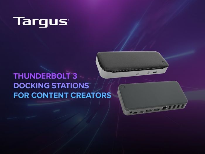 Targus推出两款Thunderbolt3扩展坞支持高分辨率图形传输