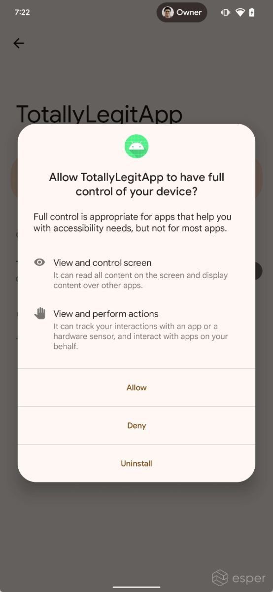 Android13应用侧载功能将受限严管AccessibilityAPI访问