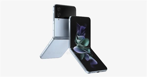 首款骁龙8Plus双屏旗舰！三星GalaxyZFlip4渲染图曝光