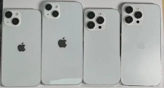 四款iPhone14机模上手：Pro型号确认打孔设计