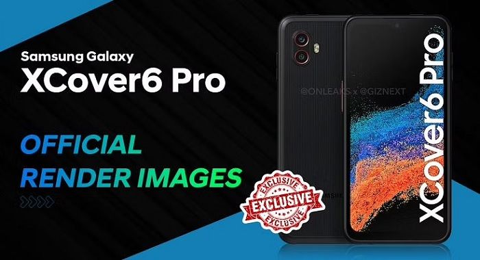 GizNext分享三星GalaxyXCover6Pro三防机新渲染图