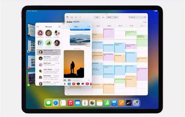 苹果iPadOS16发布：多任务史诗级加强可提供16GB内存