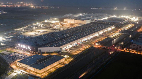 外媒称特斯拉上海超级工厂去年出口16.3万辆汽车