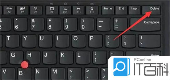 笔记本电脑键盘删除键图片
