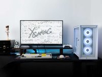 梦幻纯白PC主机构建——索泰 RTX 4060Ti X-GAMING OC 欧泊白装机