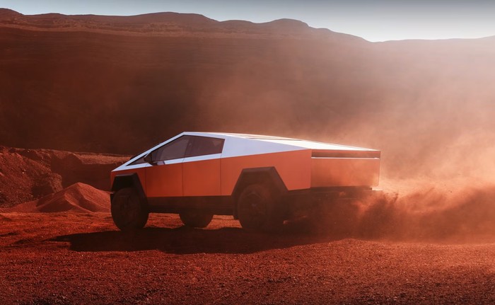 特斯拉Cybertruck电动皮卡防弹测试