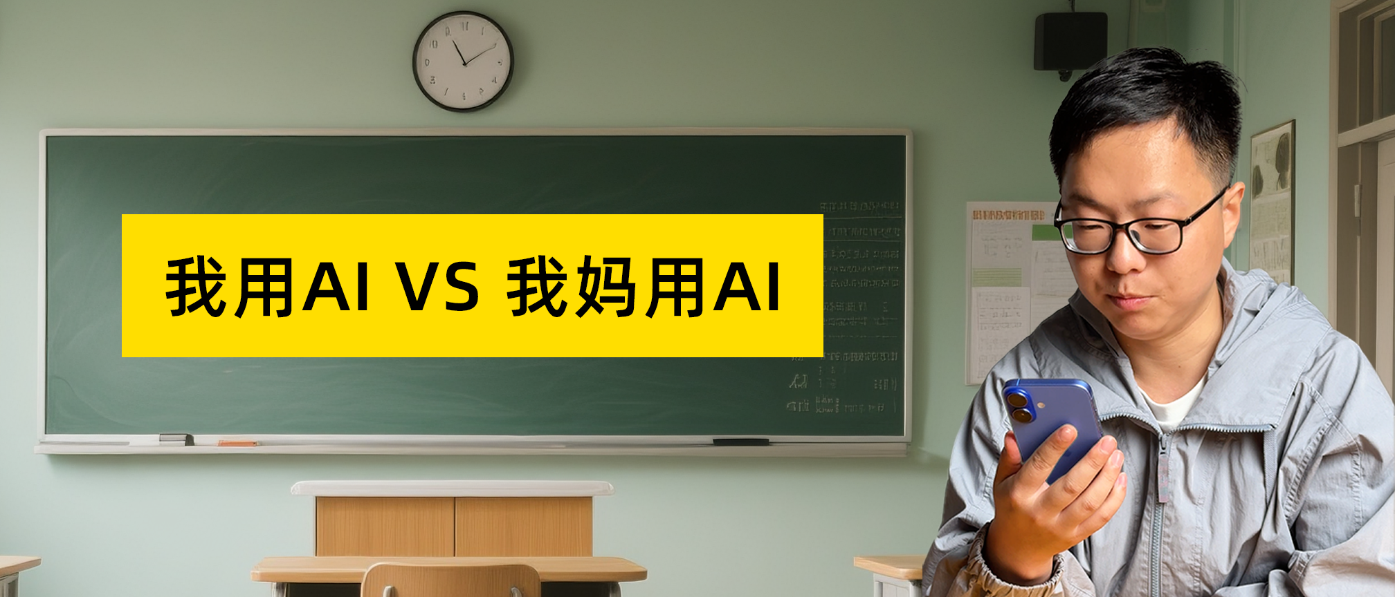 我用 AI VS 我妈用 AI