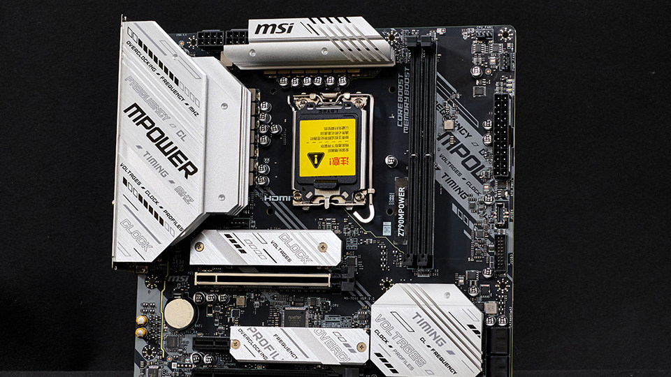微星Z790MPOWER上手：千元最强内存超频主板