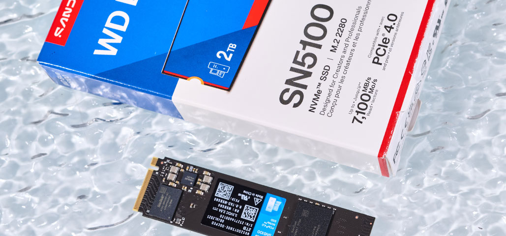 SanDisk WD Blue SN5100 2TB NVMe SSD ⣺QLC±