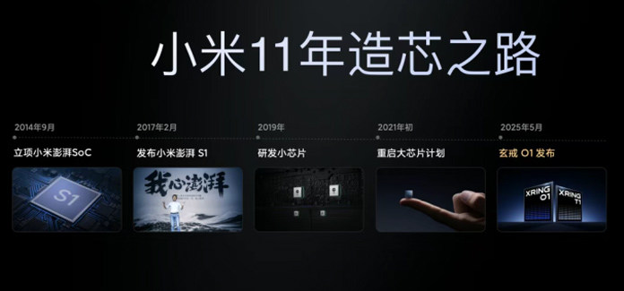 小米玄戒O1出鞘：十年造芯路，撕开3nm芯片突围缺口