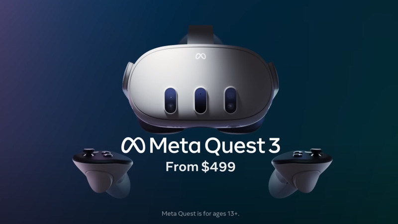截胡苹果VR？Meta Quest 3来袭