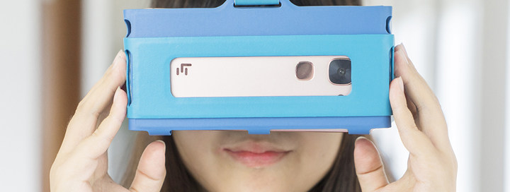 手风琴式VR眼镜评测：100块就能带你装×