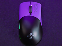无线EVA鼠标紫黑