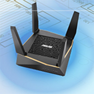 华硕（ASUS）RT-AX92U AX6100M三频千兆WIFI无线路由器|大户型分布式|全屋覆盖WiFi6|免费上门安装