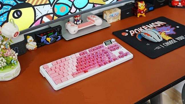 ??长续航，黑爵MK87三模机械键盘