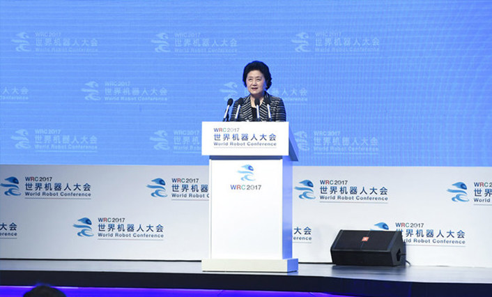 中共中央政治局委员、国务院副总理刘延东在开幕式上致辞