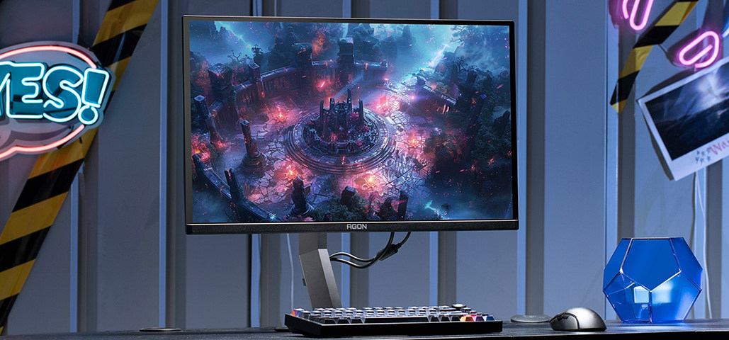 AGON AG276UZD显示器图赏：开启显示新视界
