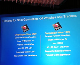 高通发布Snapdragon Wear 1100芯片 面向可穿戴设备